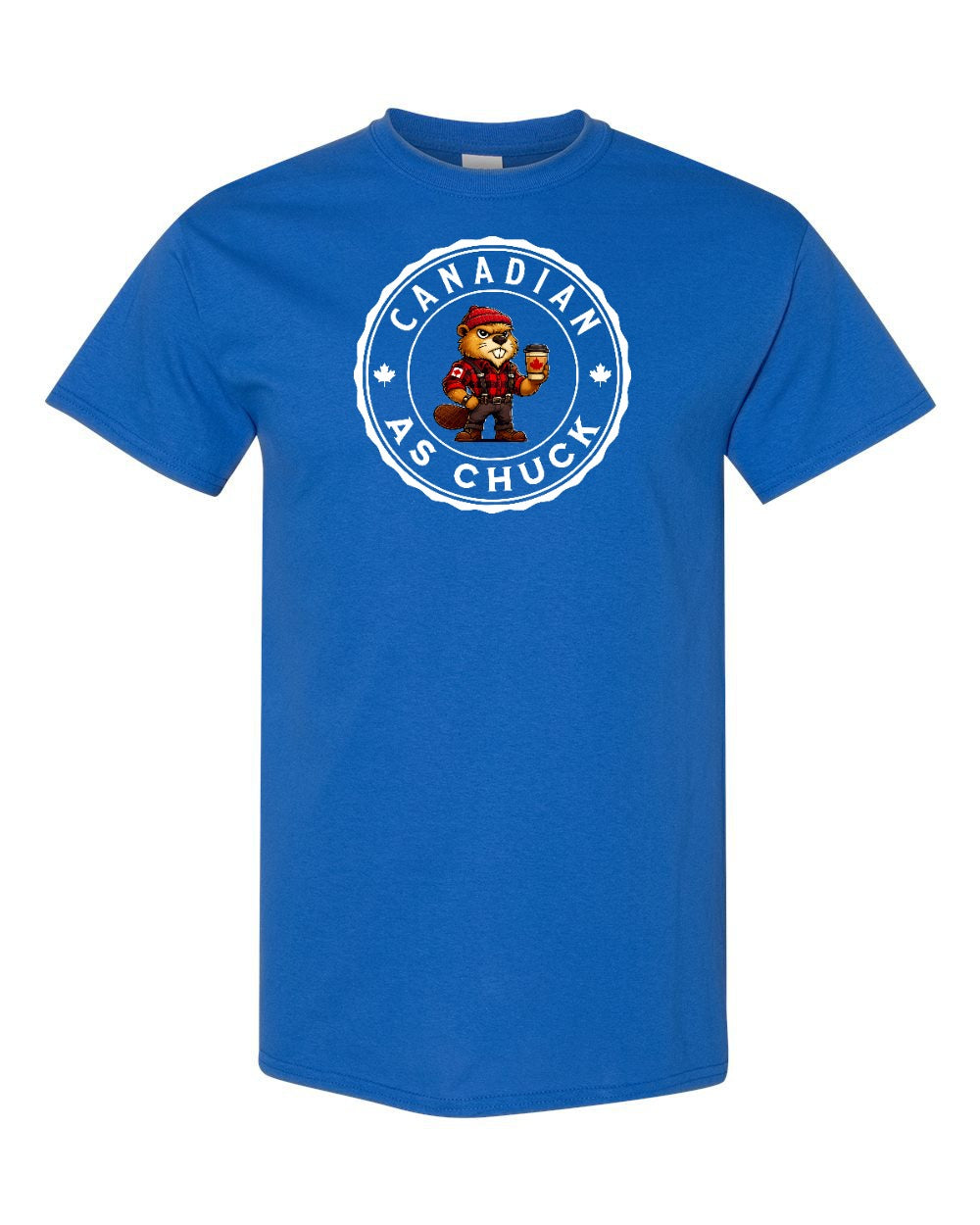 Canadian as Chuck Beaver Men's Tee