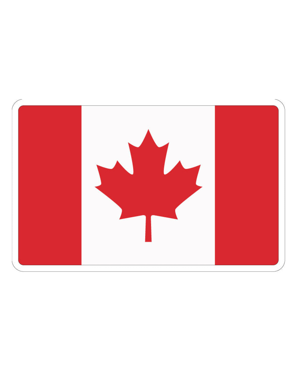 Canada Flag Iron-On Patch 🇨🇦  - 3.5" x 2"