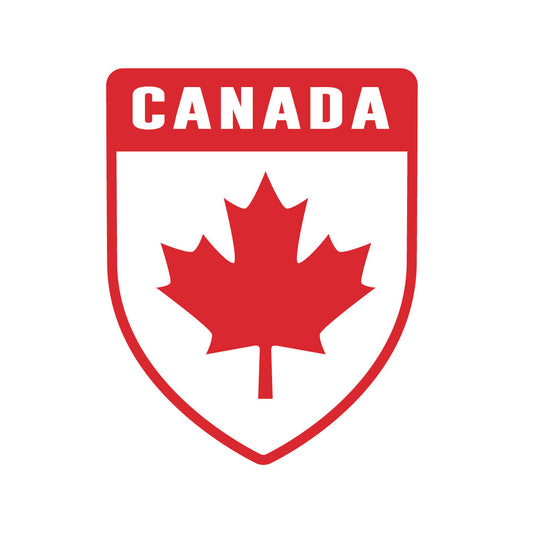Canada Shield Iron-On Patch 🇨🇦  - 2.25" x 3"