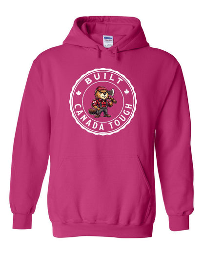 Built Canada Tough Male Axe Beaver Hoodie