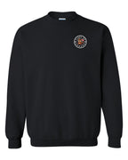 Flags Up Female Beaver Left Chest And Back  Crewneck - Unisex