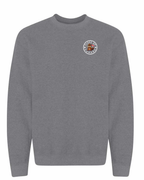 Flags Up Female Beaver Left Chest  Crewneck - Unisex