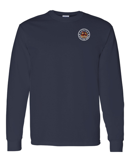 Canada Is At The Table Left Chest Long Sleeve Tee - Gildan Canada (sewn Internationally )