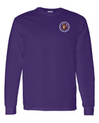 Flags Up Canada Male Beaver Version Left Chest And Back  Long Sleeve Tee ) - Unisex