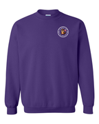 Flags Up Male Beaver Left Chest  Crewneck - Unisex