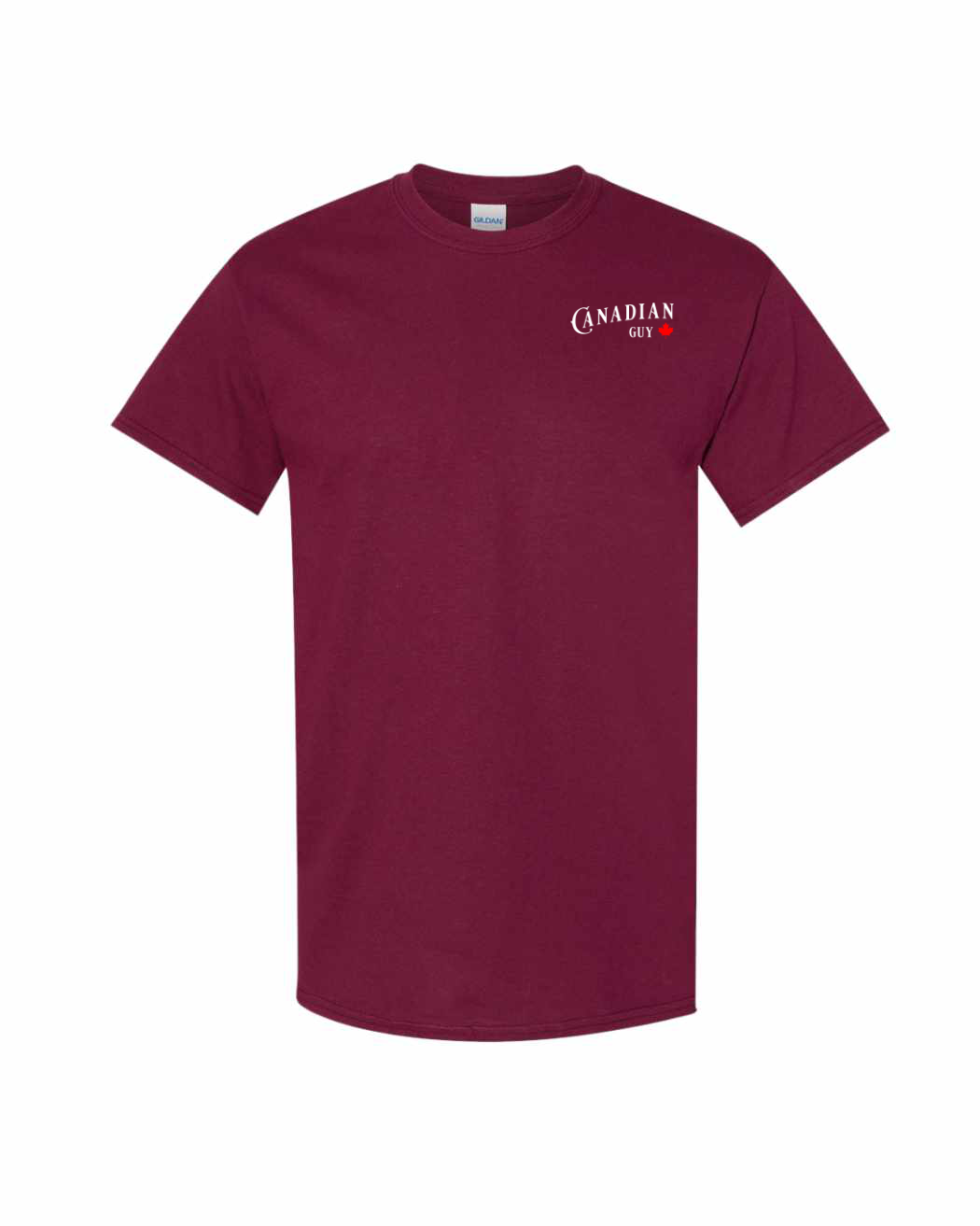 Canadian Guy Red Leaf Left Chest