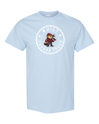 Built Canada Tough Male Beaver Full Men's Tee