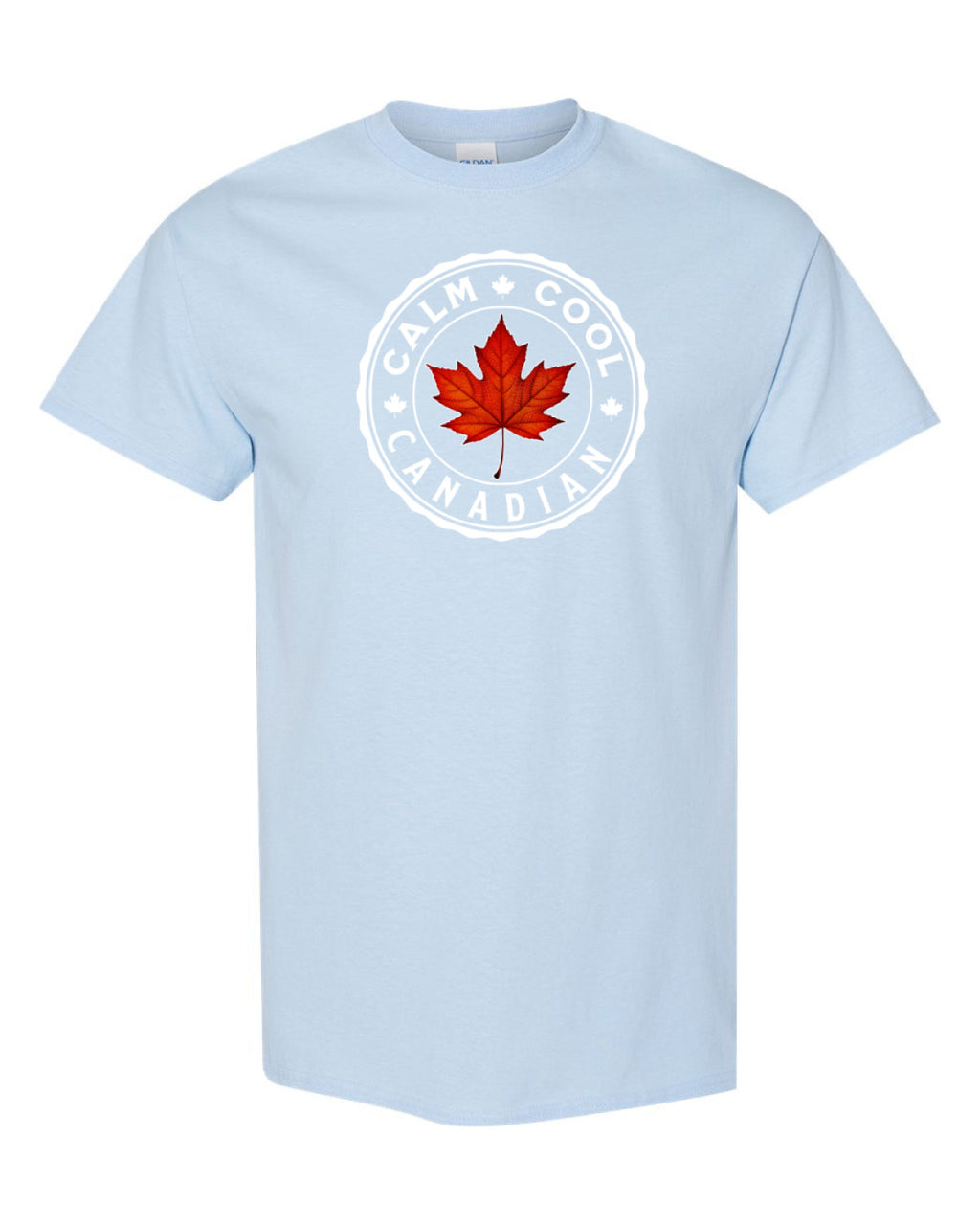 Calm Cool Canadian Leaf  Men's Tee
