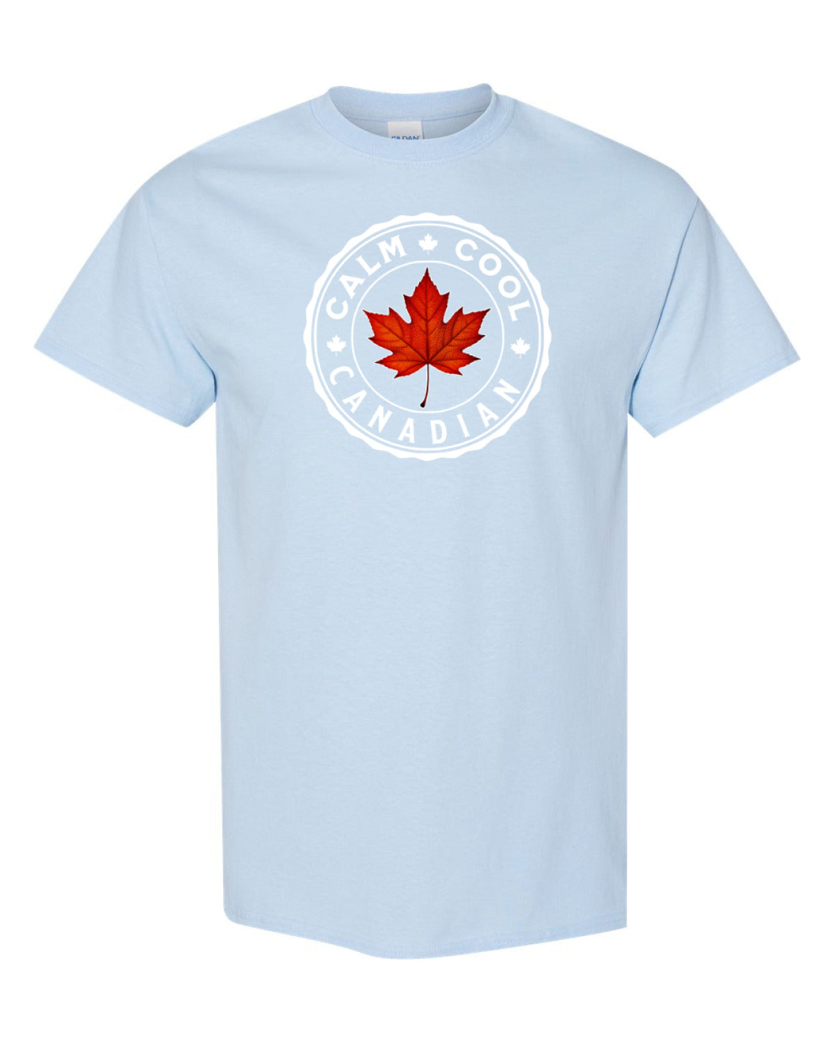 Calm Cool Canadian Leaf  Men's Tee