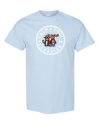 Calm Cool Canadian Beaver and Moose  Men's Tee