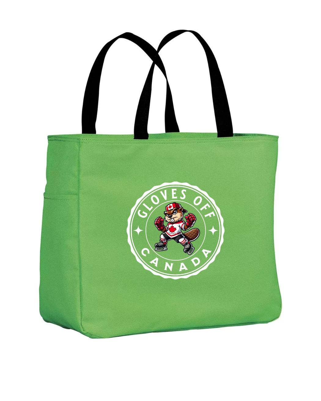 Gloves Off Beaver Tote Bag