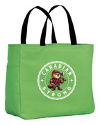 Canadian Strong Beaver Tote Bag
