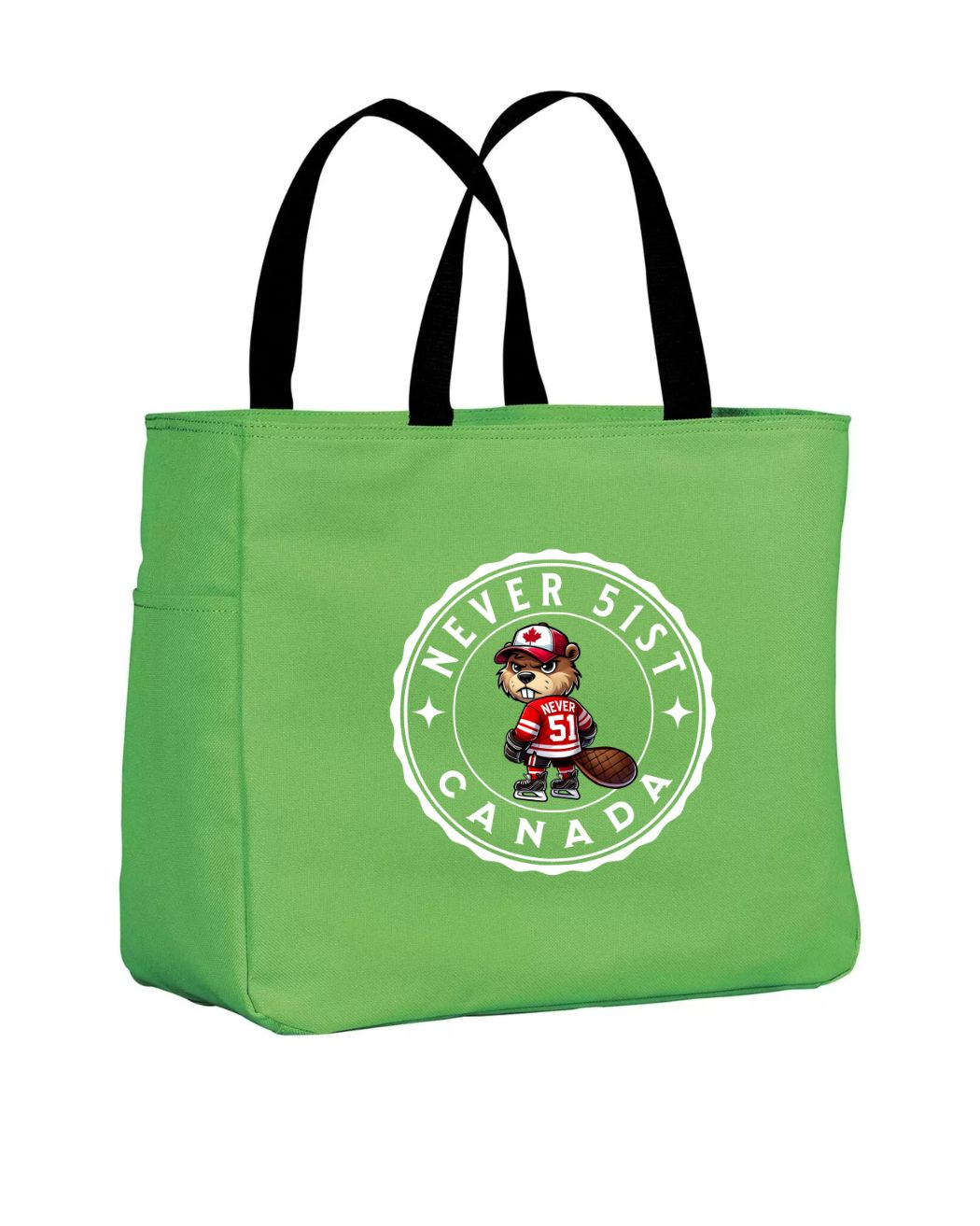 Never 51st Beaver Tote Bag