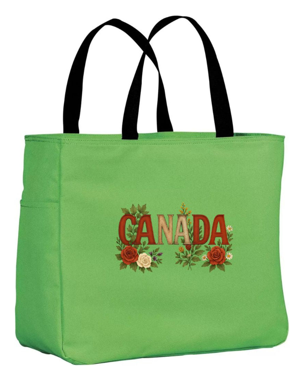 Canada Rose Tote Bag