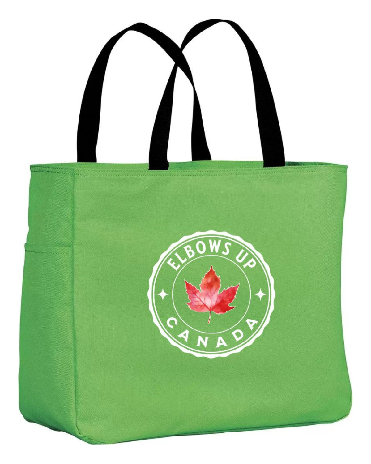 Elbows Up Leaf Tote Bag
