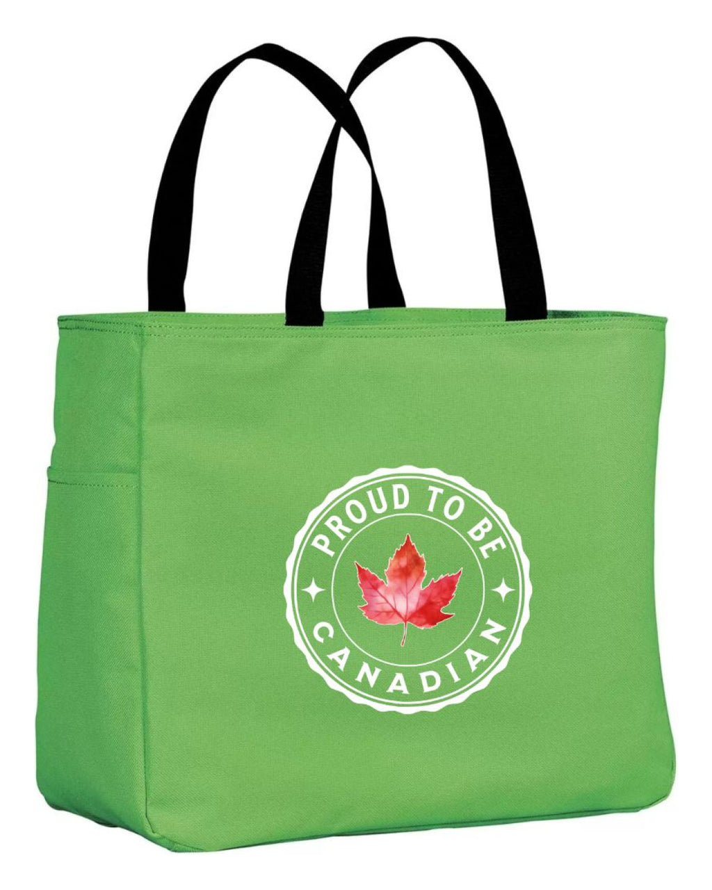 Proud to be Canadian Leaf Tote Bag