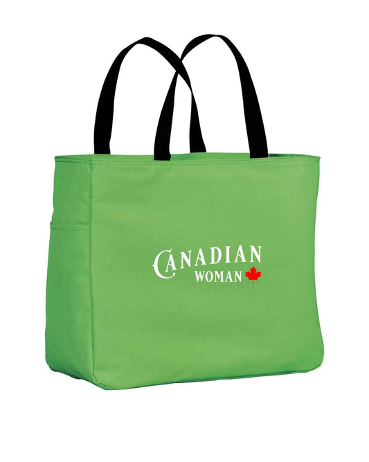 Canadian Woman Tote Bag