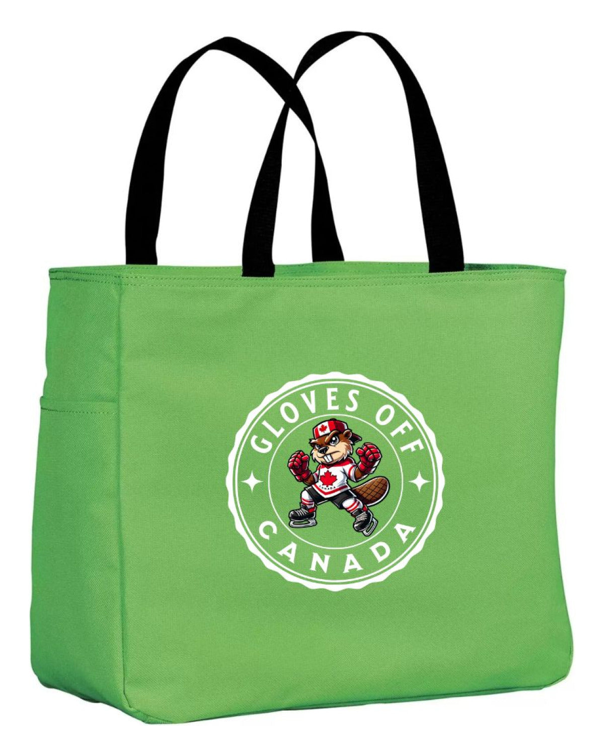 Gloves Off Beaver Tote Bag