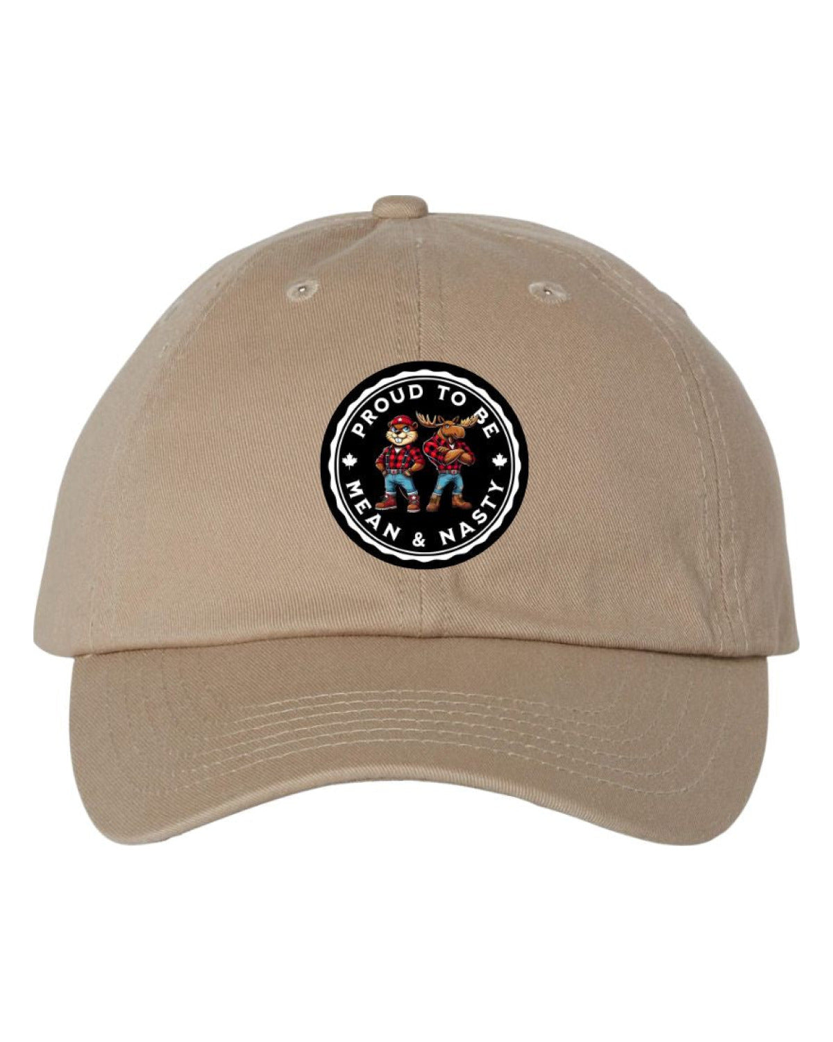 Proud to be Mean and Nasty Beaver and Moose Hat