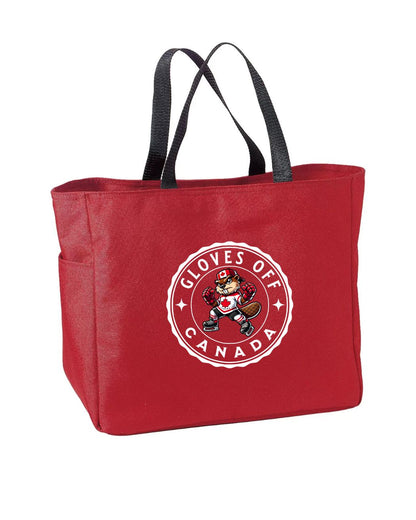 Gloves Off Beaver Tote Bag