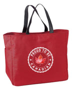 Proud to be Canadian Leaf Tote Bag