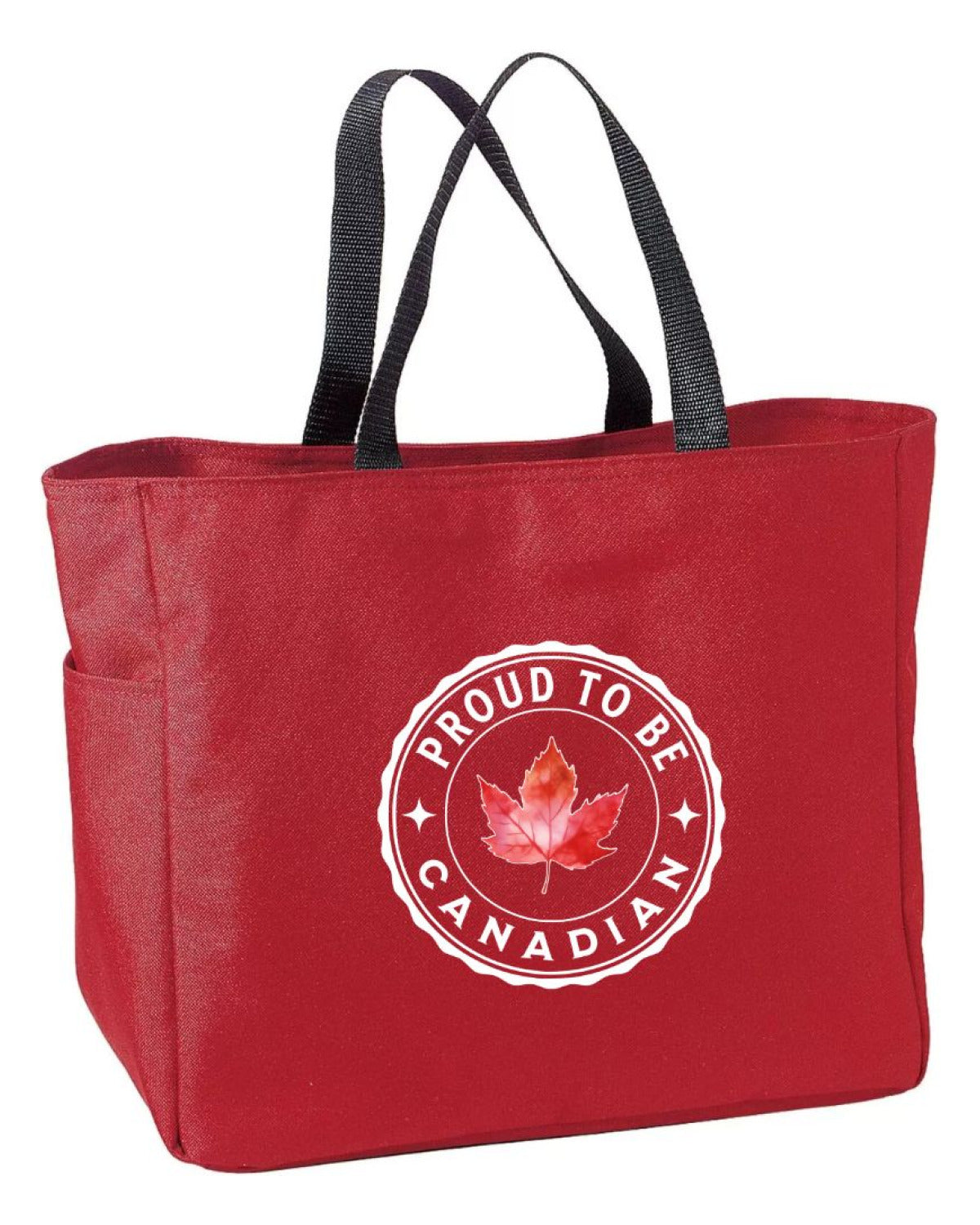 Proud to be Canadian Leaf Tote Bag