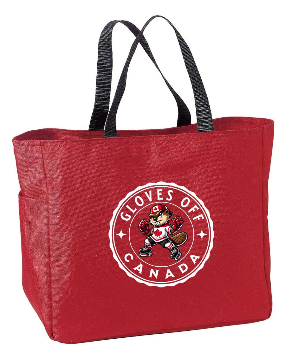 Gloves Off Beaver Tote Bag