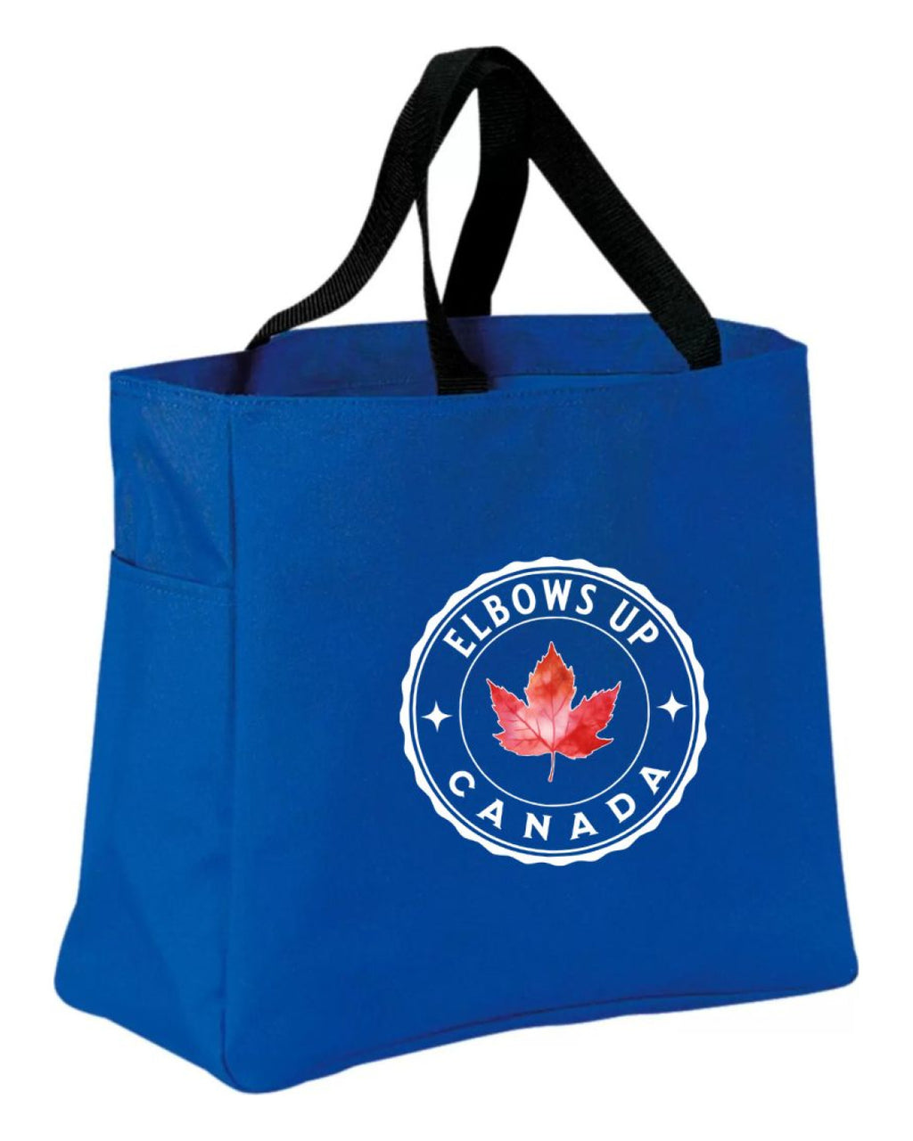 Elbows Up Leaf Tote Bag