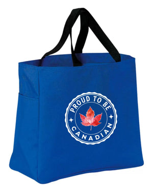 Proud to be Canadian Leaf Tote Bag