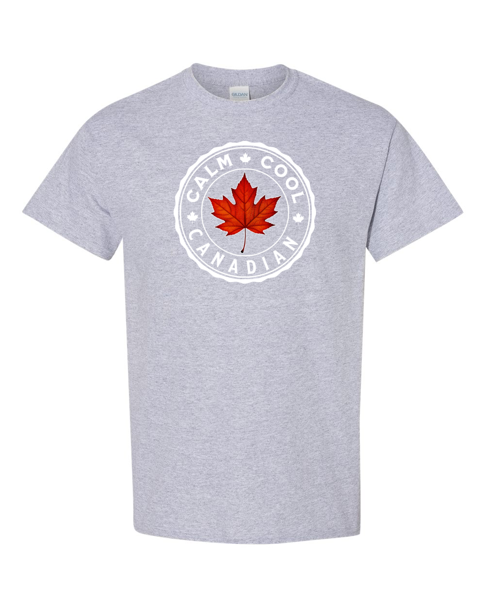 Calm Cool Canadian Leaf Full Men's Tee