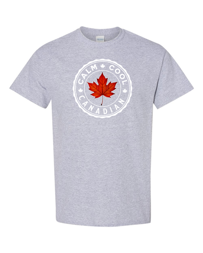Calm Cool Canadian Leaf Full Men's Tee