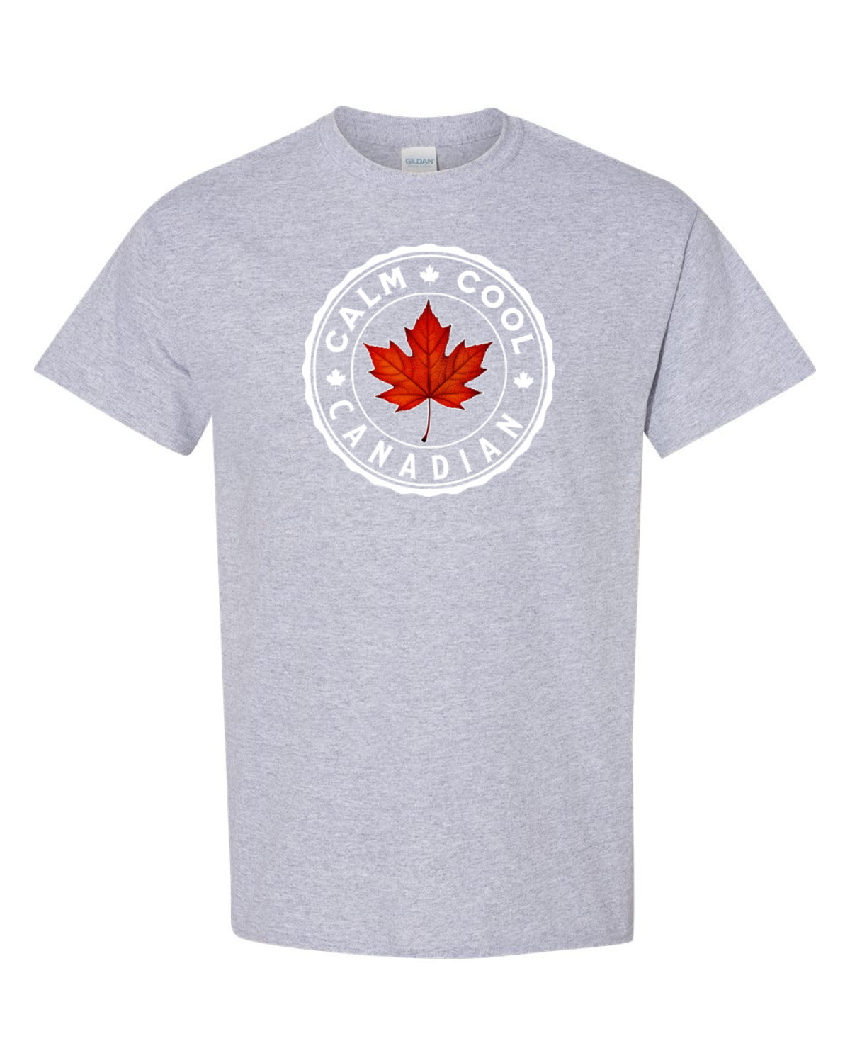Calm Cool Canadian Leaf  Men's Tee