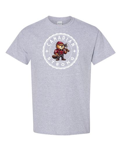 Canadian Strong Beaver Full Men's Tee