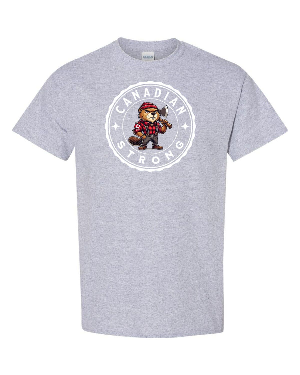 Canadian Strong Beaver  Men's Tee