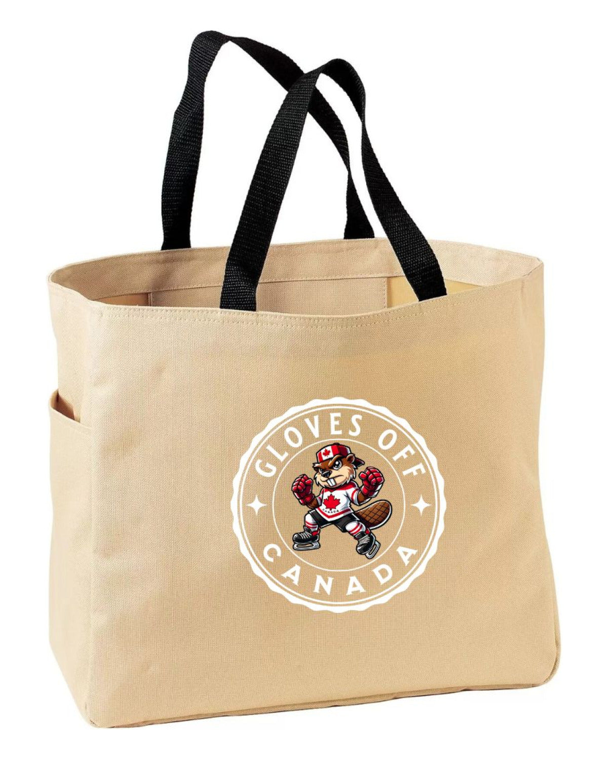 Gloves Off Beaver Tote Bag