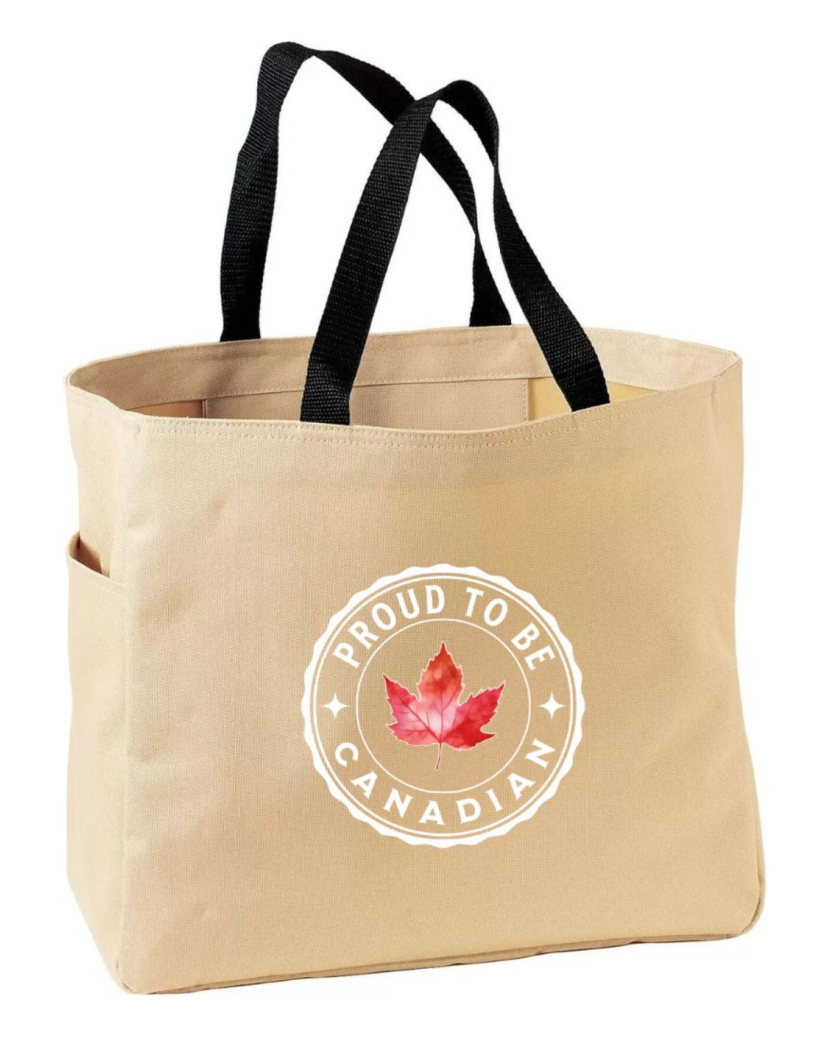 Proud to be Canadian Leaf Tote Bag