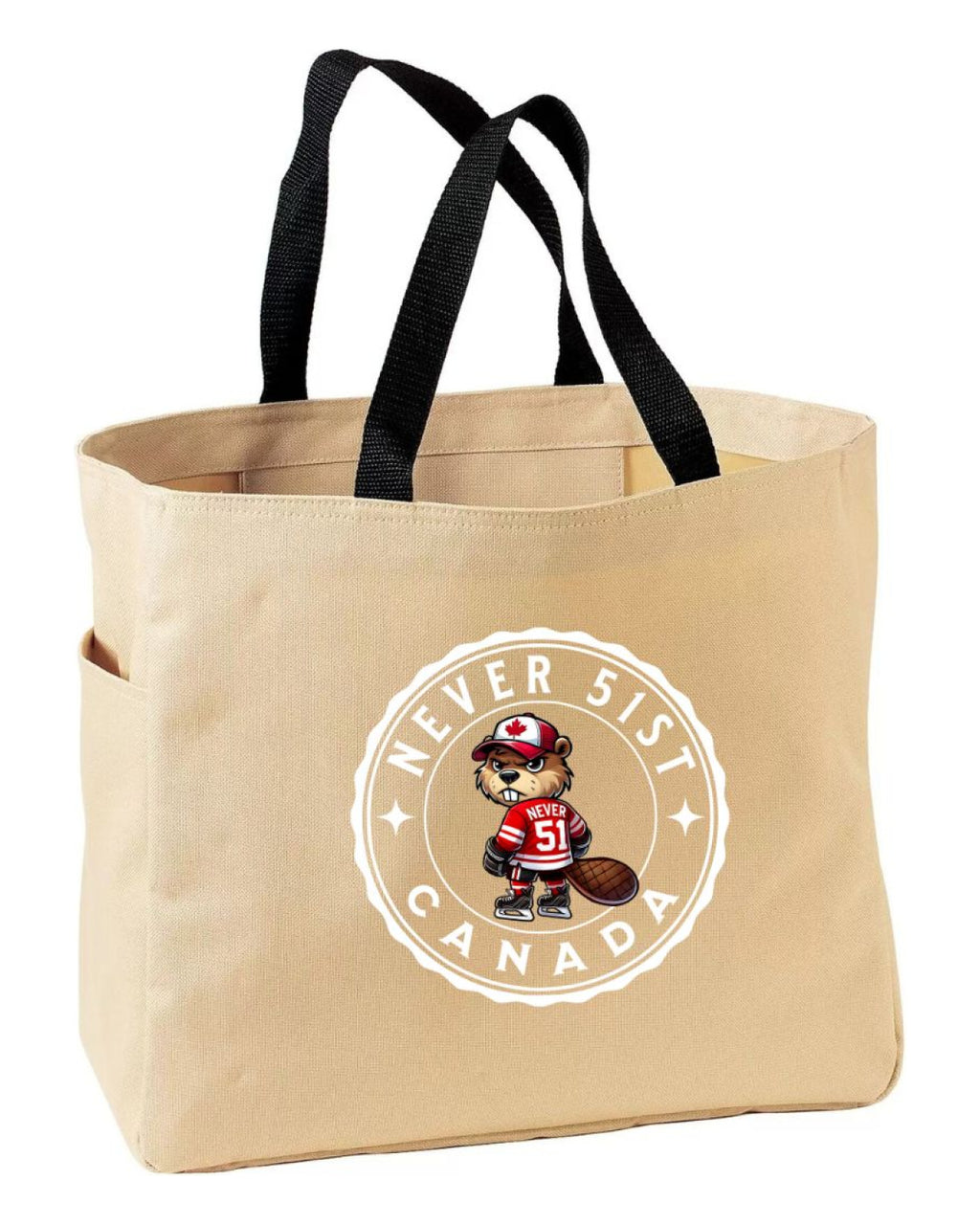Never 51st Beaver Tote Bag