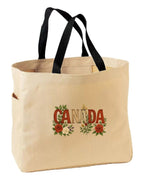 Canada Rose Tote Bag
