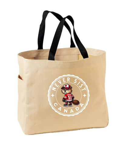 Never 51st Beaver Tote Bag