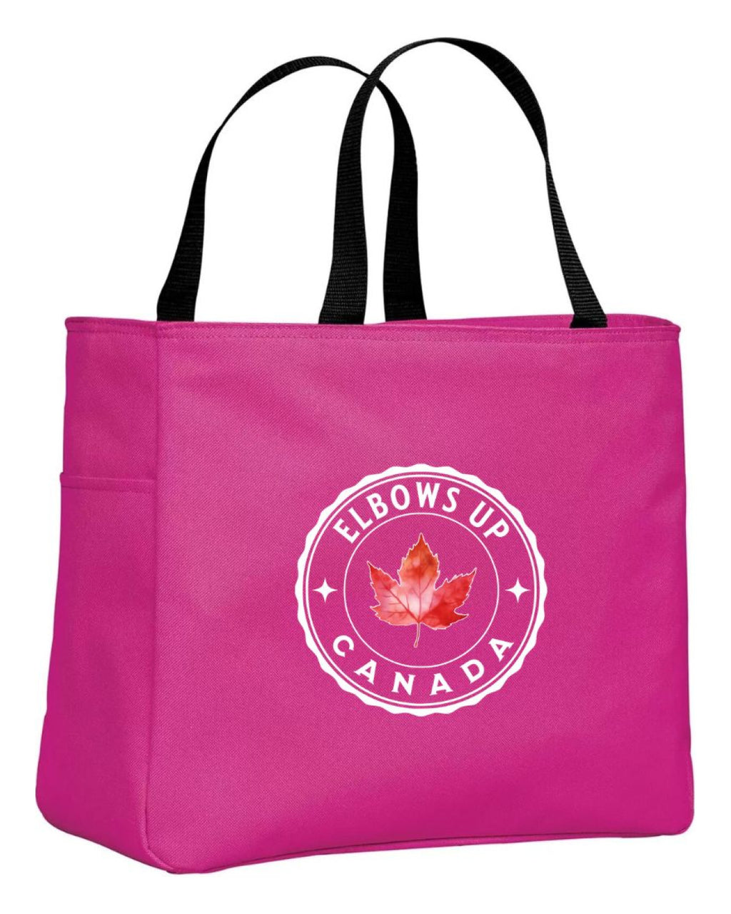Elbows Up Leaf Tote Bag