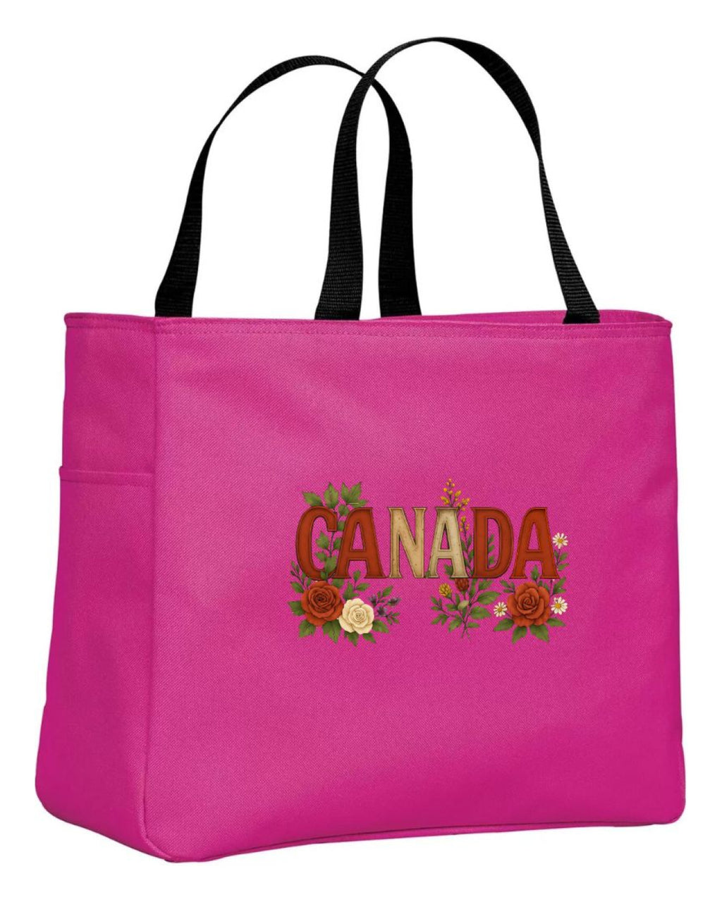 Canada Rose Tote Bag
