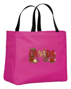 Canada Rose Tote Bag