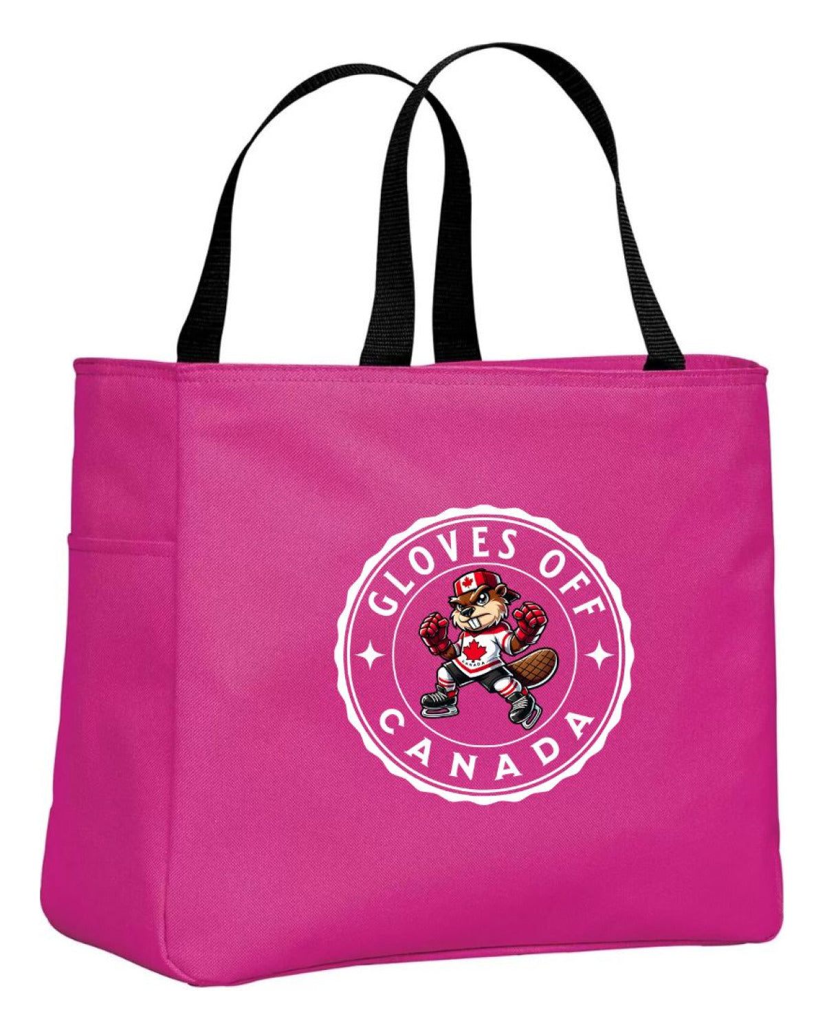Gloves Off Beaver Tote Bag