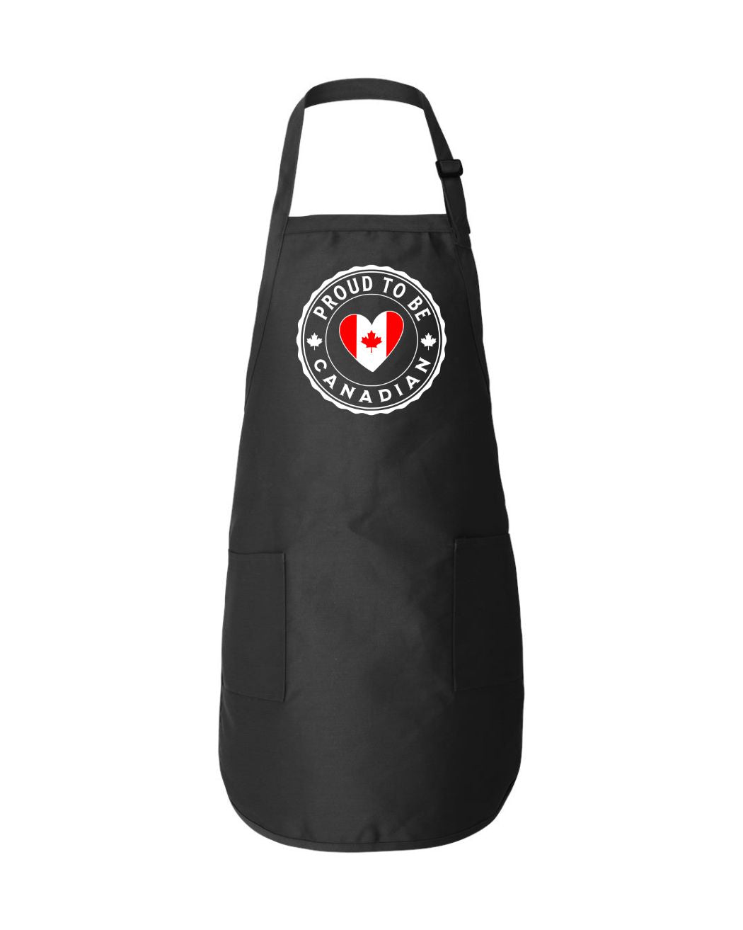 Proud to be Canadian Heart Flag Apron