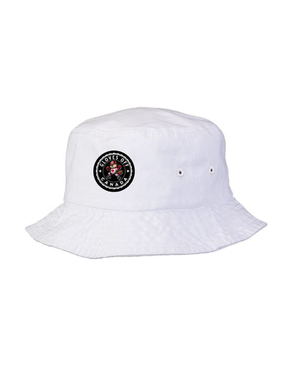 Gloves Off White Bucket Hat