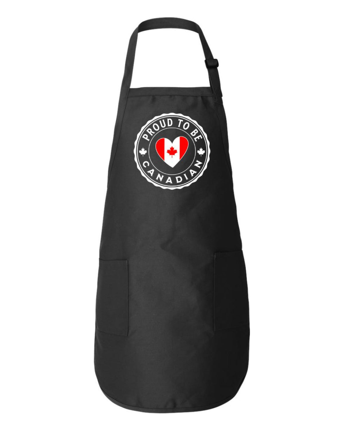 Proud to be Canadian Heart Flag Apron