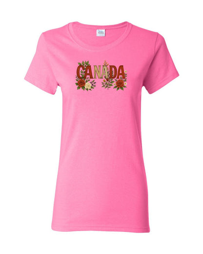 Canada Rose Design Tee Women's Tee