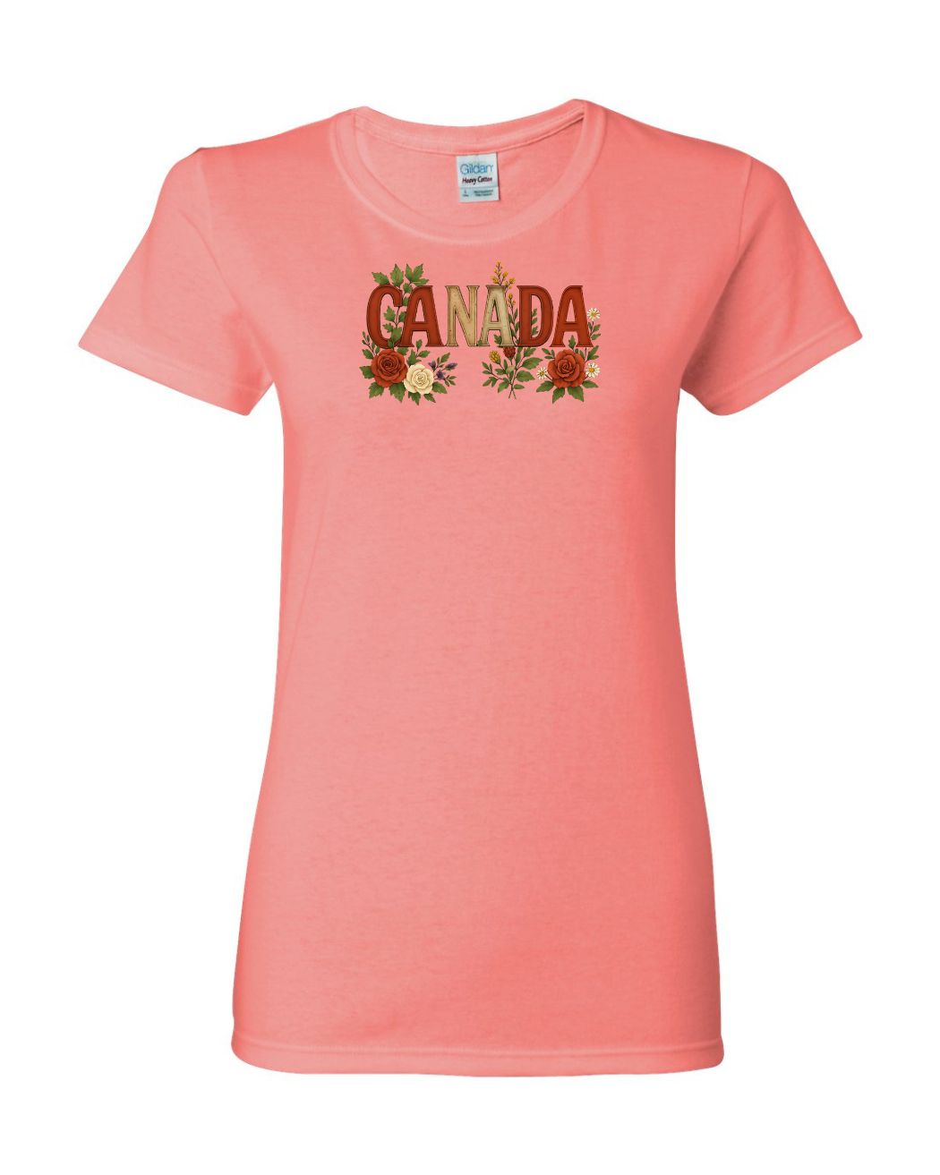 Canada Rose Design Tee Women's Tee