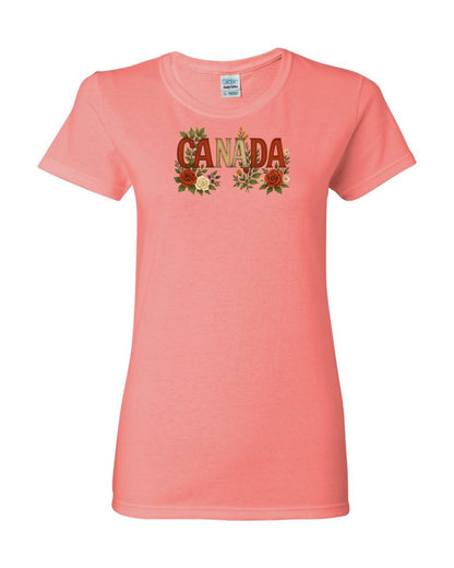 Canada Rose Design Tee Women's Tee