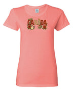 Canada Rose Design Tee  Women's Tee